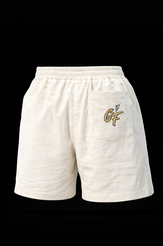 GLINT EMBROIDERY SHORT